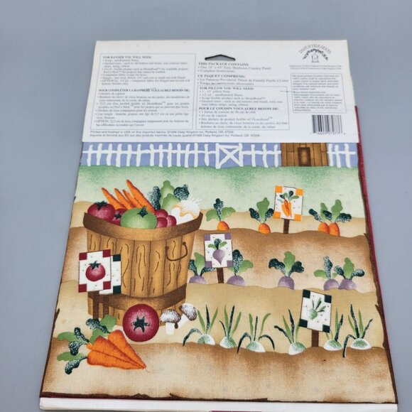 Daisy Kingdom Country Easy Heirlooms Harvest Garden Panel - Picture 2 of 6